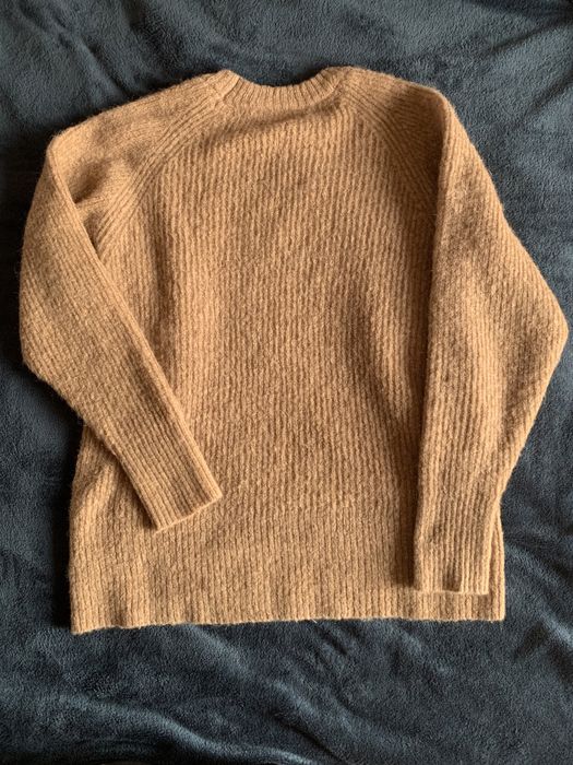 Sweter z wełną merino i moherem