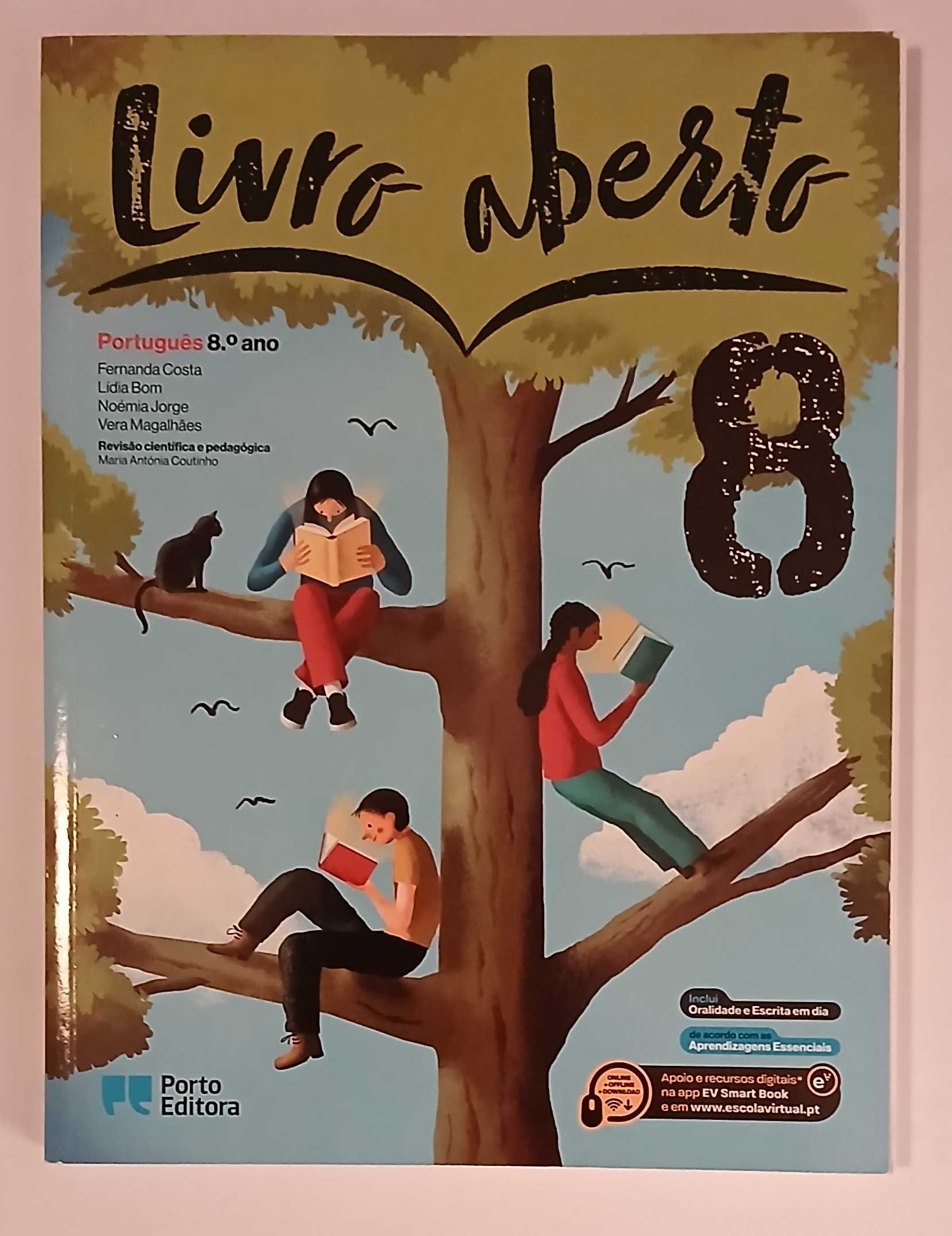 Livro aberto - Português - 8.º Ano