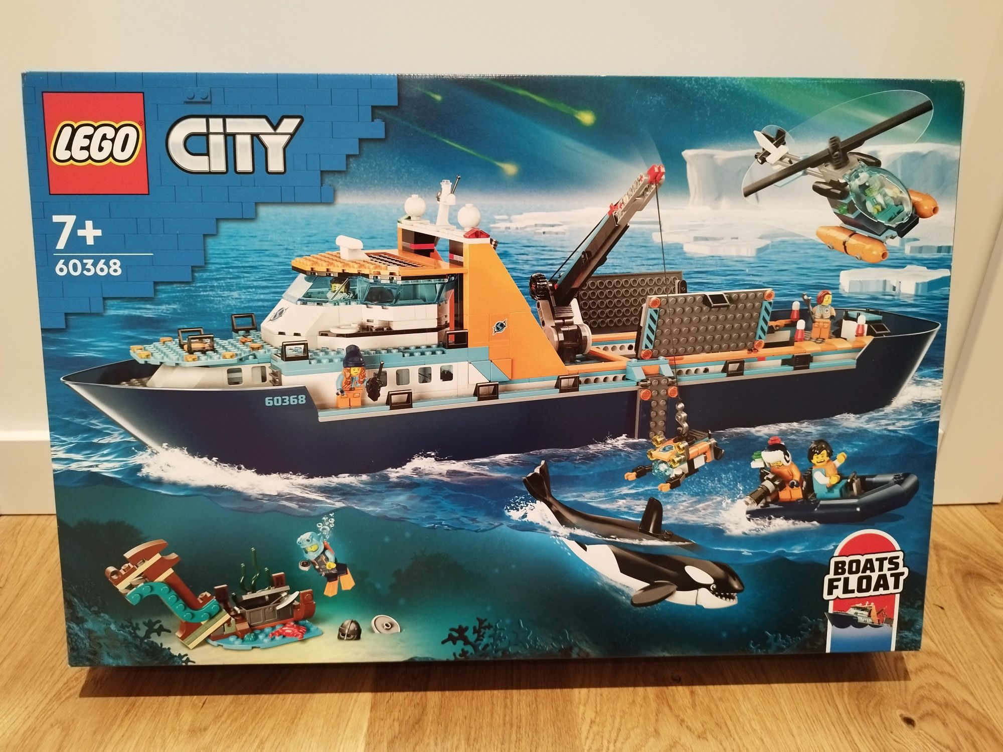 LEGO 60368 Statek badaczy Arktyki