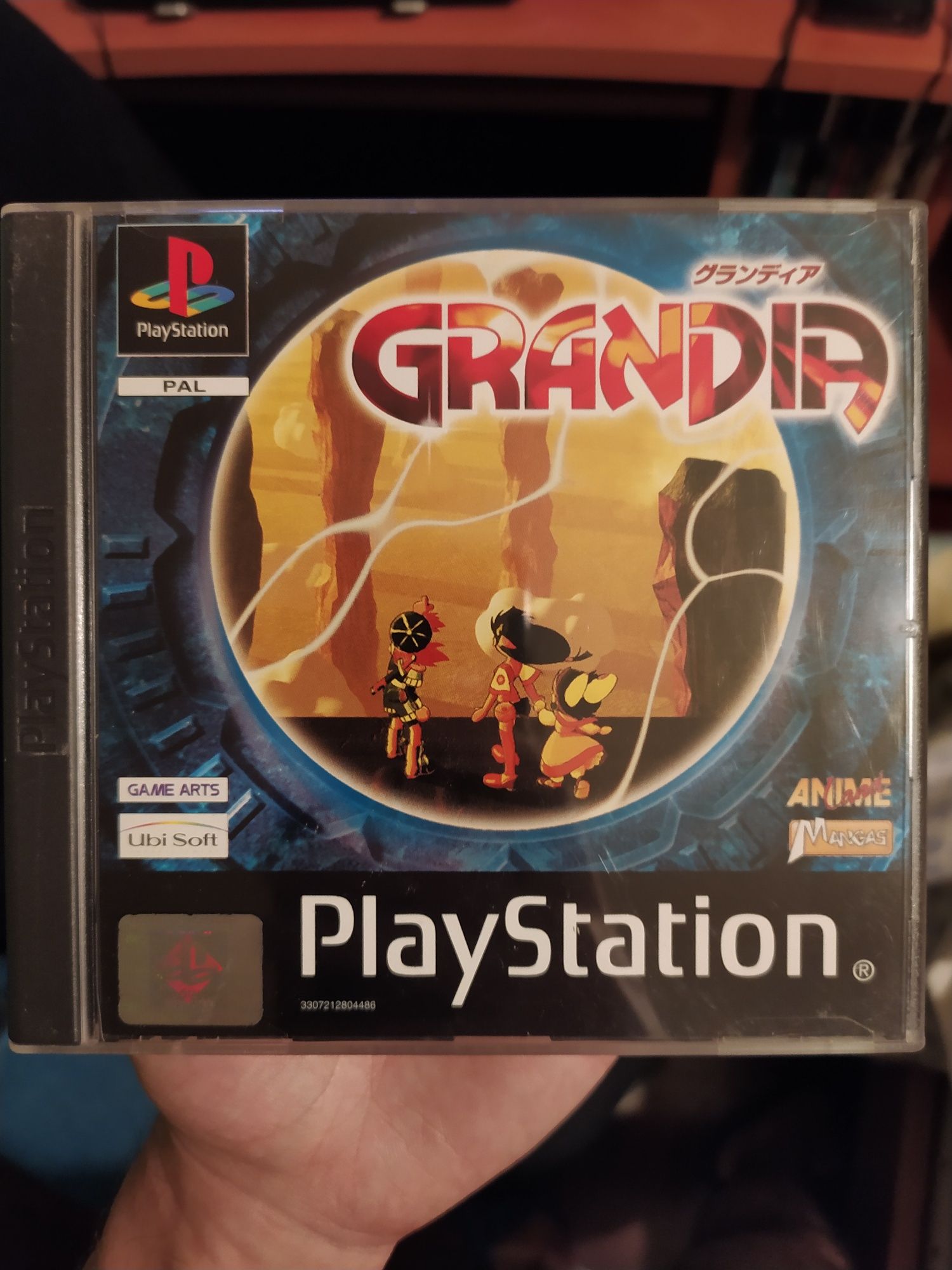 Grandia ps1 playstation edição francesa