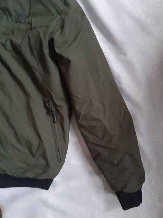 kurtka zimowa meska bomberka adidas super stan