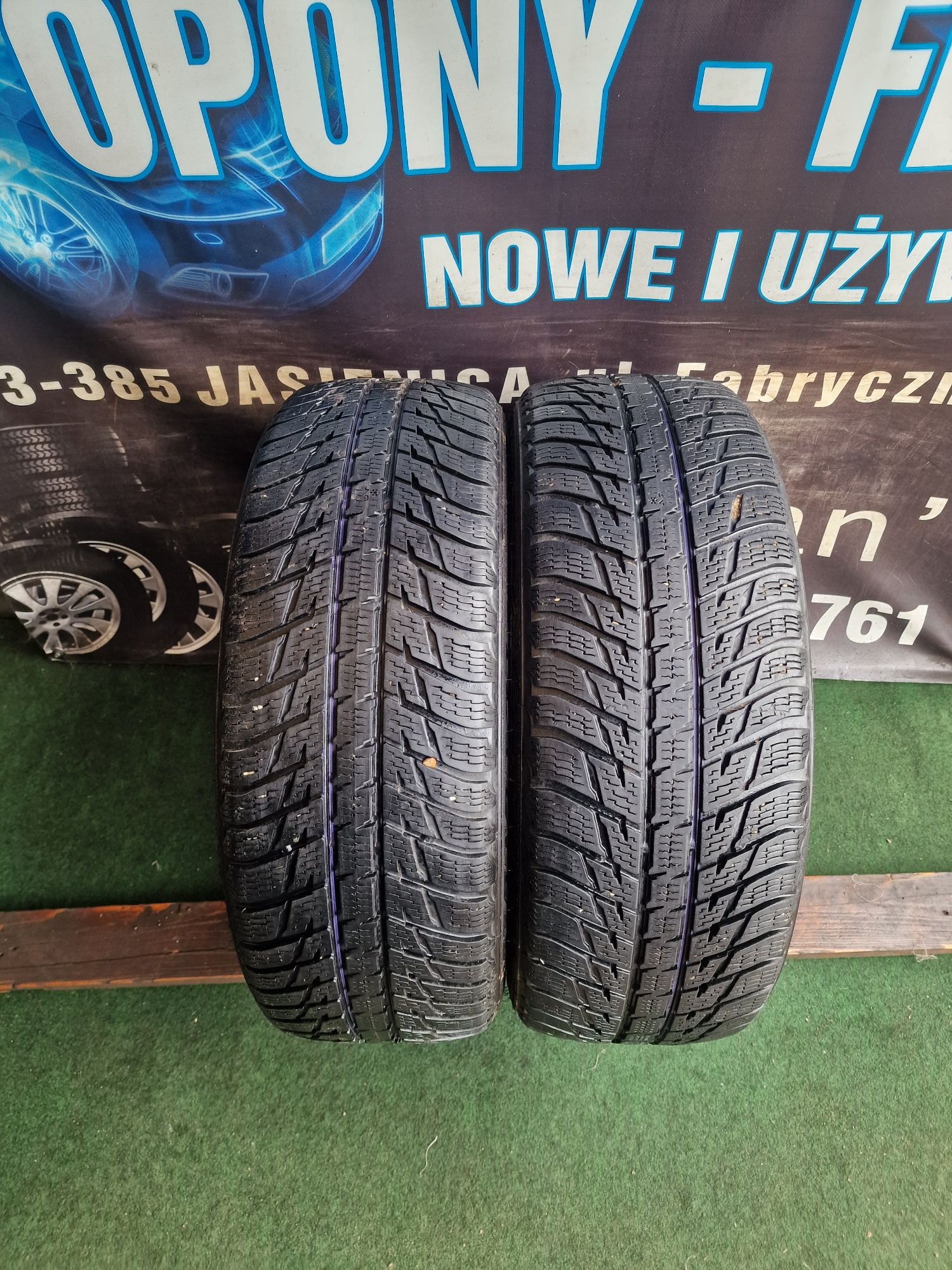 Opony zimowe 225/60/17 Nokian Para 6.5mm