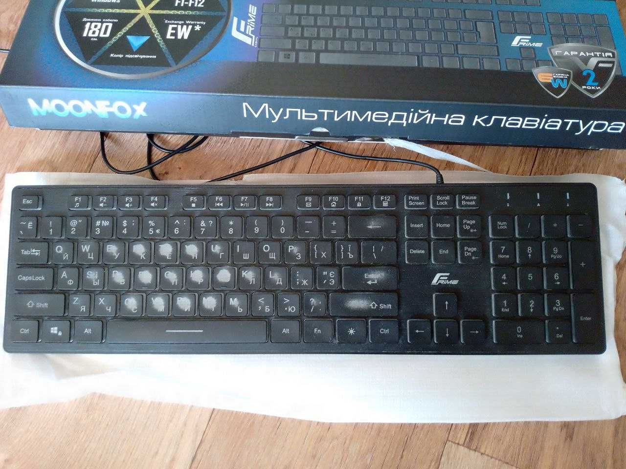 Клавіатура дротова Frime MoonFox USB