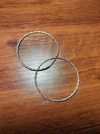 Сережки кільця (діаметр 6 см)