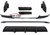 Dyfuzor + Dokładka przód + Spoiler klapy BMW F16 X6 Mpakiet Carbon