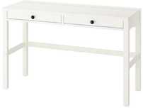 Secretária Ikea Hemnes Branca (2 gavetas)