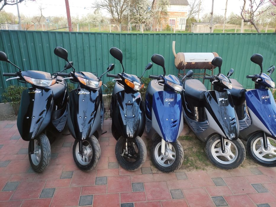 Скутера з контейнера без пробігу по Україні Honda Suzuki Yamaha