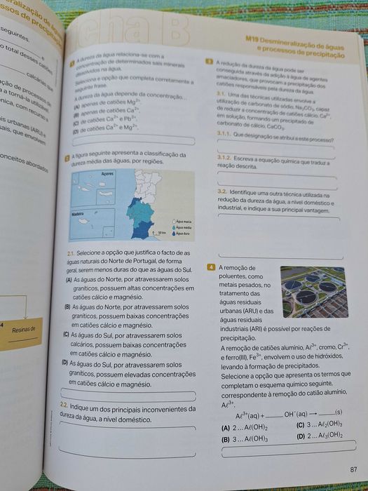 Livro de fichas F.Q. 11° ano