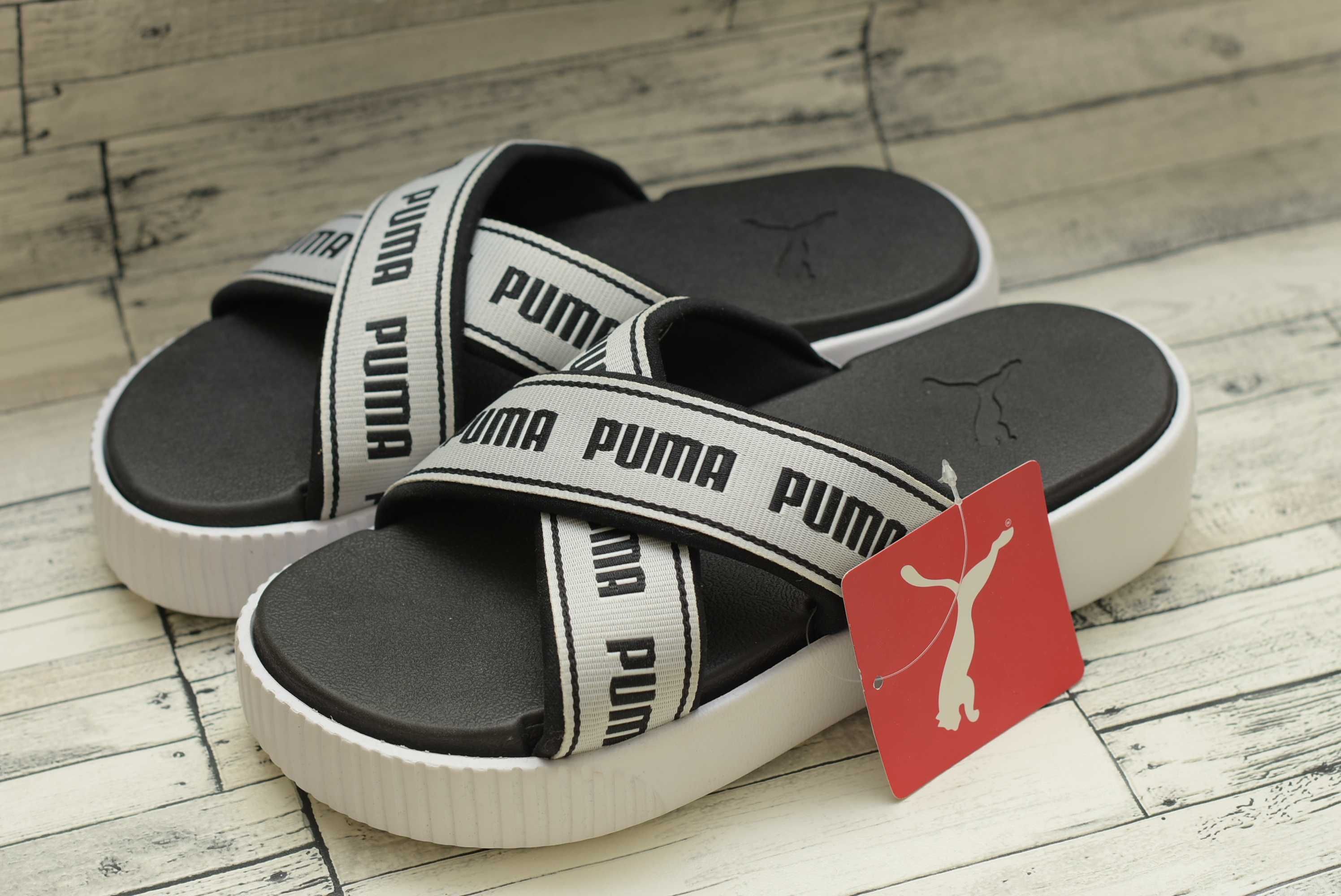 Женские шльопанцы шлепки босоножки Puma Platform Slide Tape оригинал