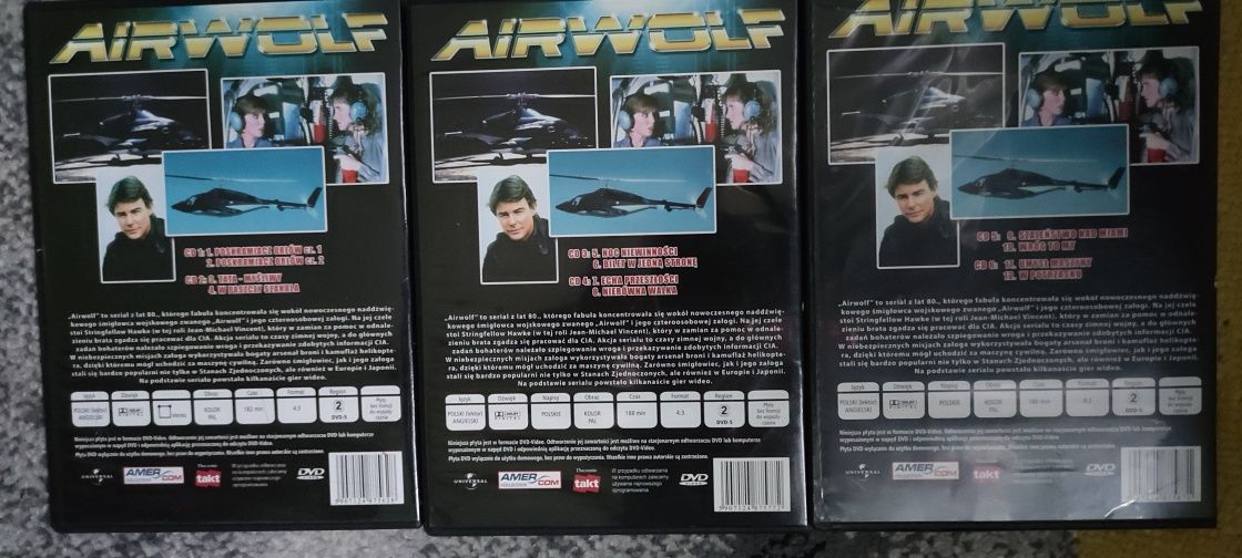 Airwolf. Kolekcja DVD x 6