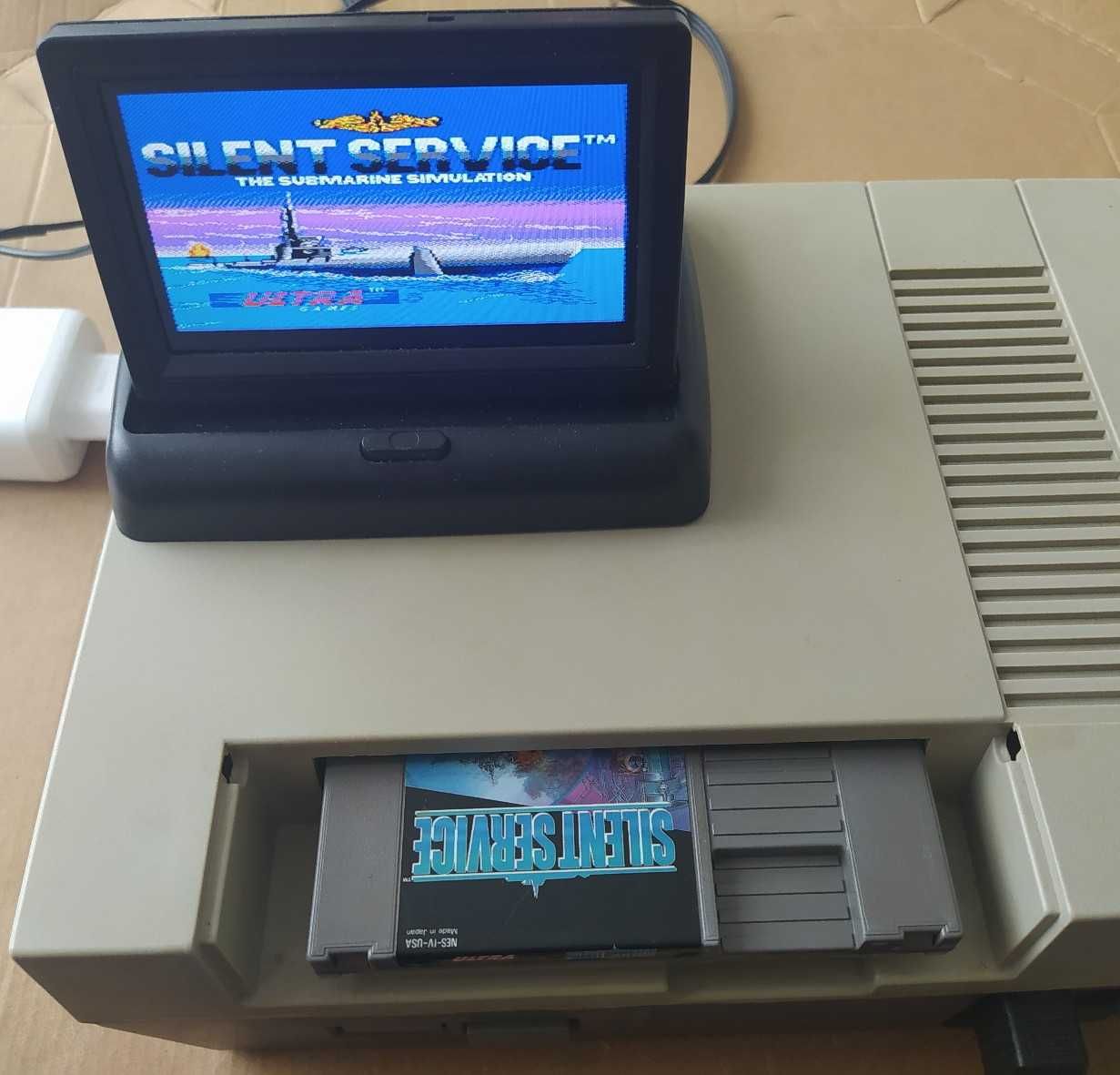 SILENT SERVICE NES usa ntsc oryginał 100% ok nintendo pegasus dyskietk