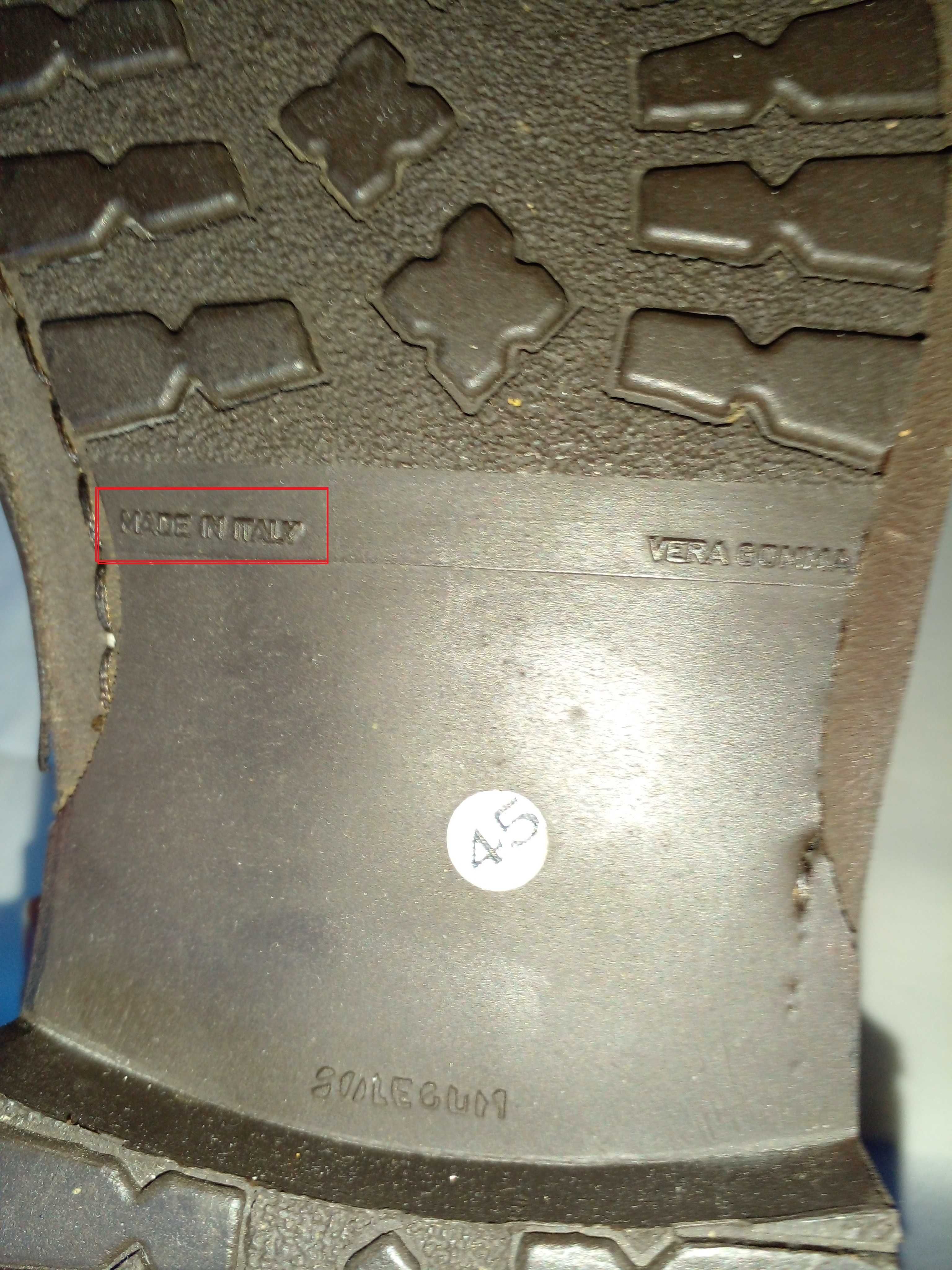 Кожаные новые туфли броги Nero Giardini, р.45 (29 см), черевики Италия