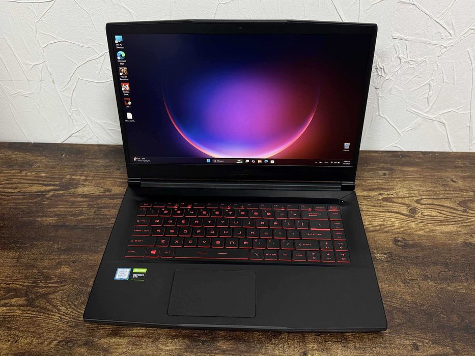 MSI GF63 Thin Gaming – Core i7-9750H, 16GB RAM, GTX 1650, 256GB SSD