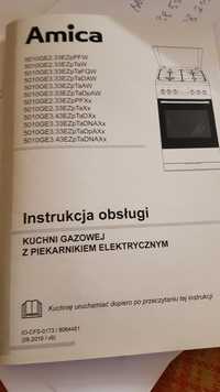 Kuchenka Amica el.gaz UBEZPIECZENIE ponad 2 lata