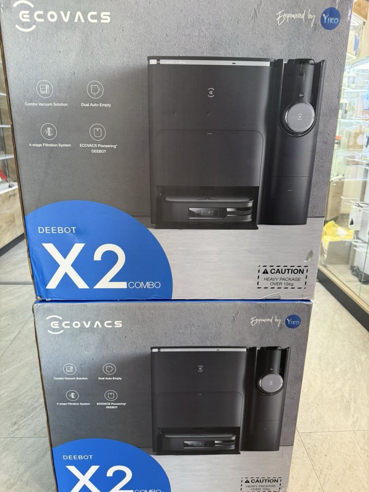 Робот ecovacs deebot X2 combo