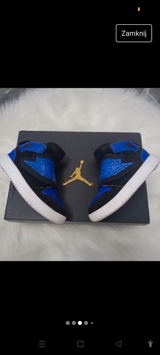 Sneakersy buty sportowe Nike Sky Jordan rozmiar 31 chłopięce .