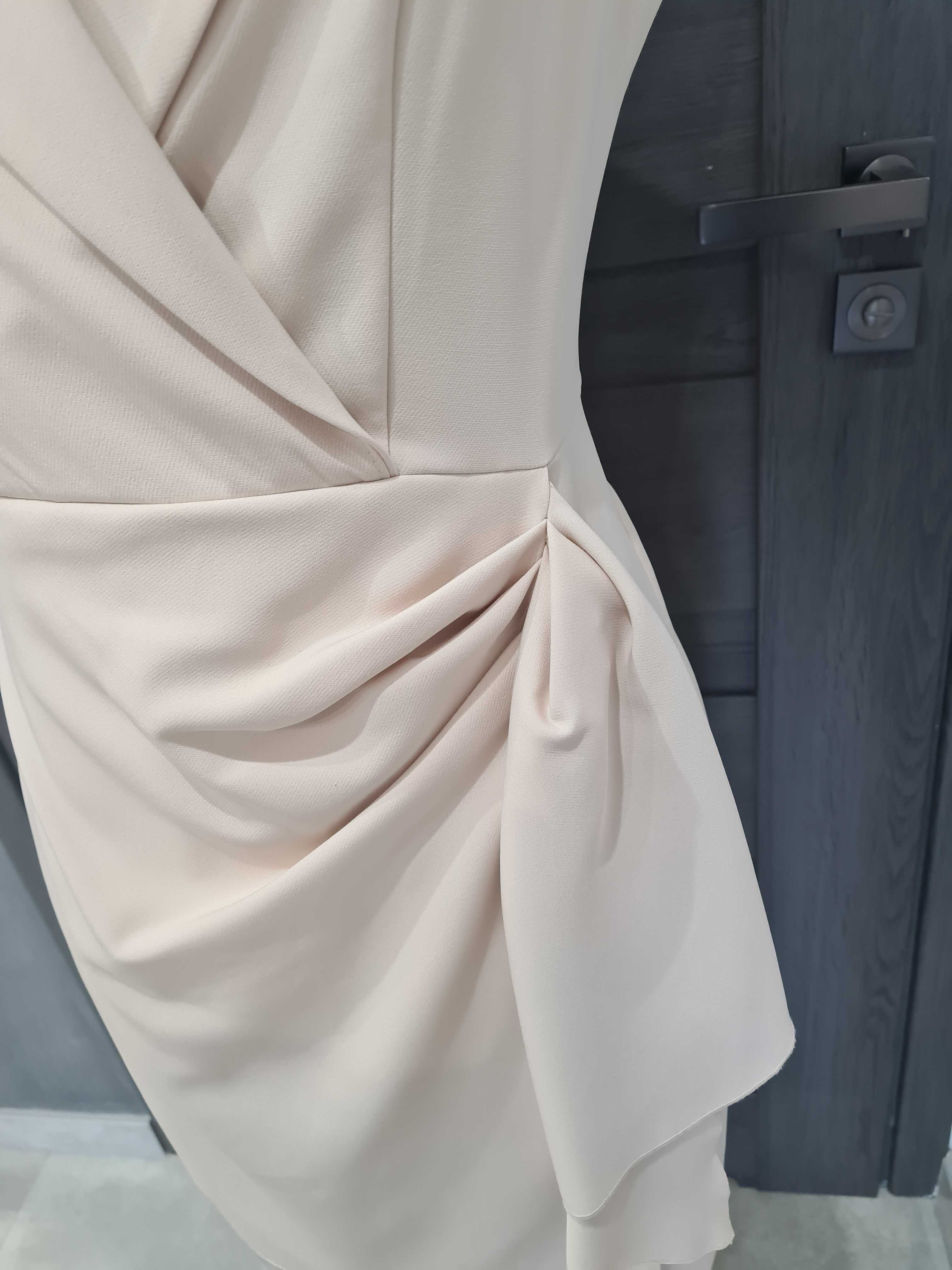 Przepiękna Elegancka sukienka wizytowa, wesele, wyjscie M / L