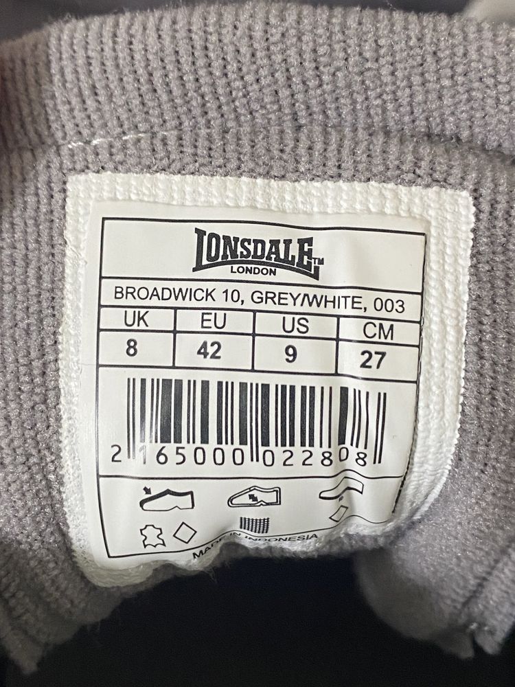 Lonsdale Buty sportowe Broadwick r. 42