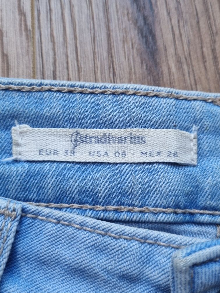 Spodnie jeansowe Stradivarius rozmiar 38 skinny