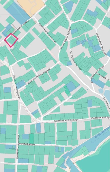 Велика земельна ділянка у місті Рибці вул. Перепелина 7 а власник