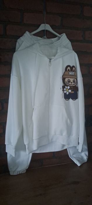 Dres labubu miesisty biały