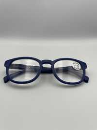 Okulary OPULIZE korekcyjne do czytania / +2.5 / niebieskie