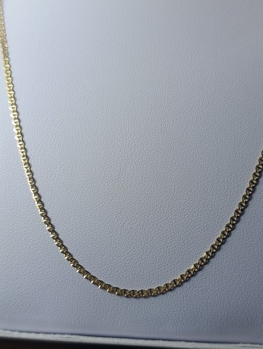 Ładny złoty łańcuszek o splocie Gucci złoto próby 585° 14k