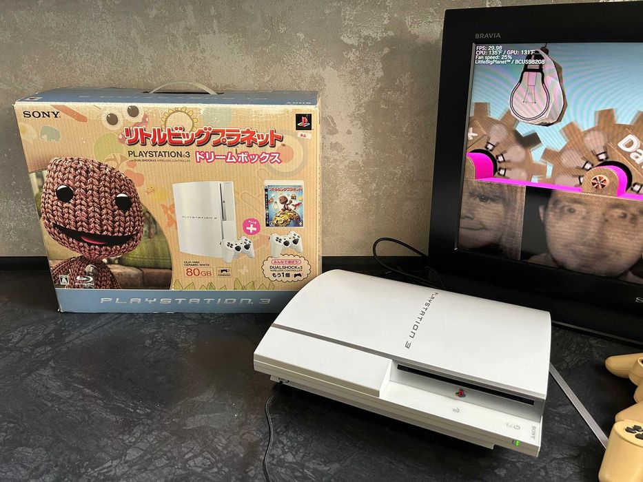 Konsola PS3 CECHL00 CW 500GB,2xpad,po SPA (Little Big Planet Edition)