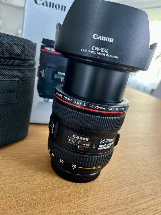 Obiektyw Canon EF 24-70MM 1:4 L IS USM