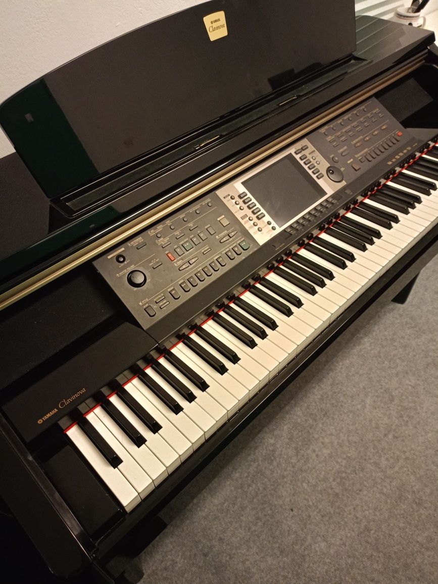 Pianino cyfrowe Yamaha Clavinova CVP209 czarny połysk, OKAZJA!