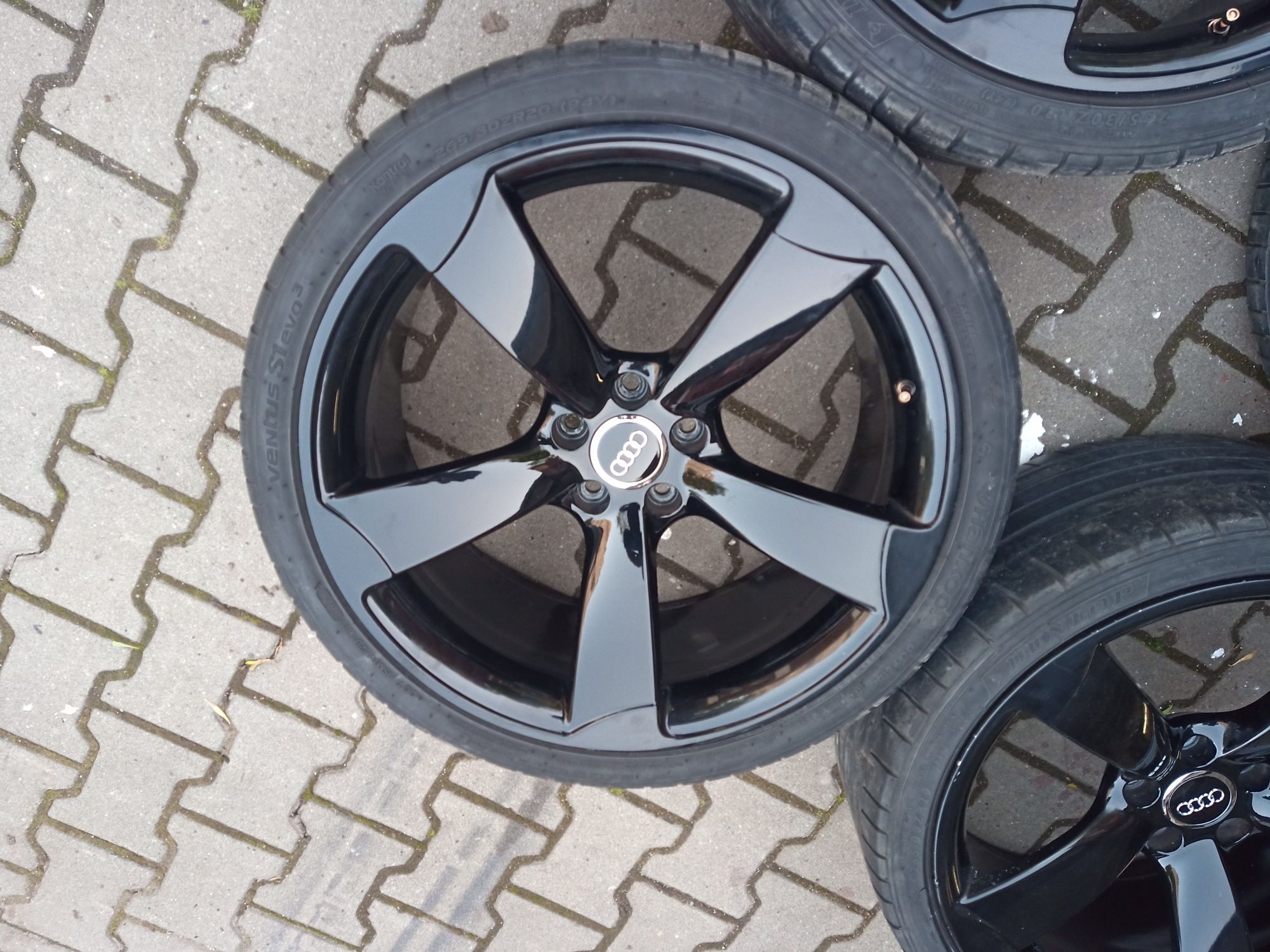 audi oe ronal  et 26 J9 20" rotor black