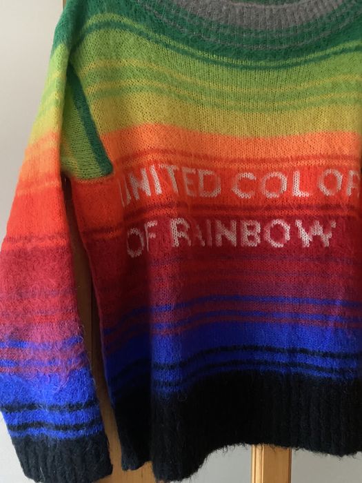 Camisola malha multicolor Benetton