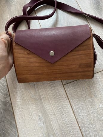 Новая деревянная сумка