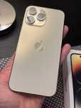 Iphone 14pro max gold 128gb idealny rezerwacja