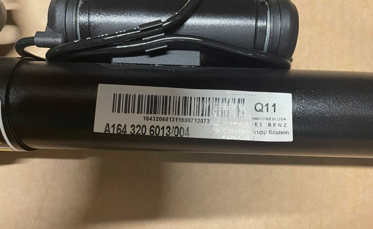 Передний амортизатор (с ADS) Mercedes GL X164, ML W164: A1643206013