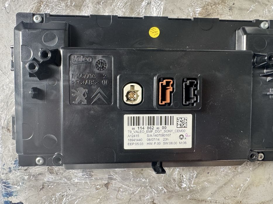 Дисплей навигация Peugeot 308|| Т9Citroen 9811486280