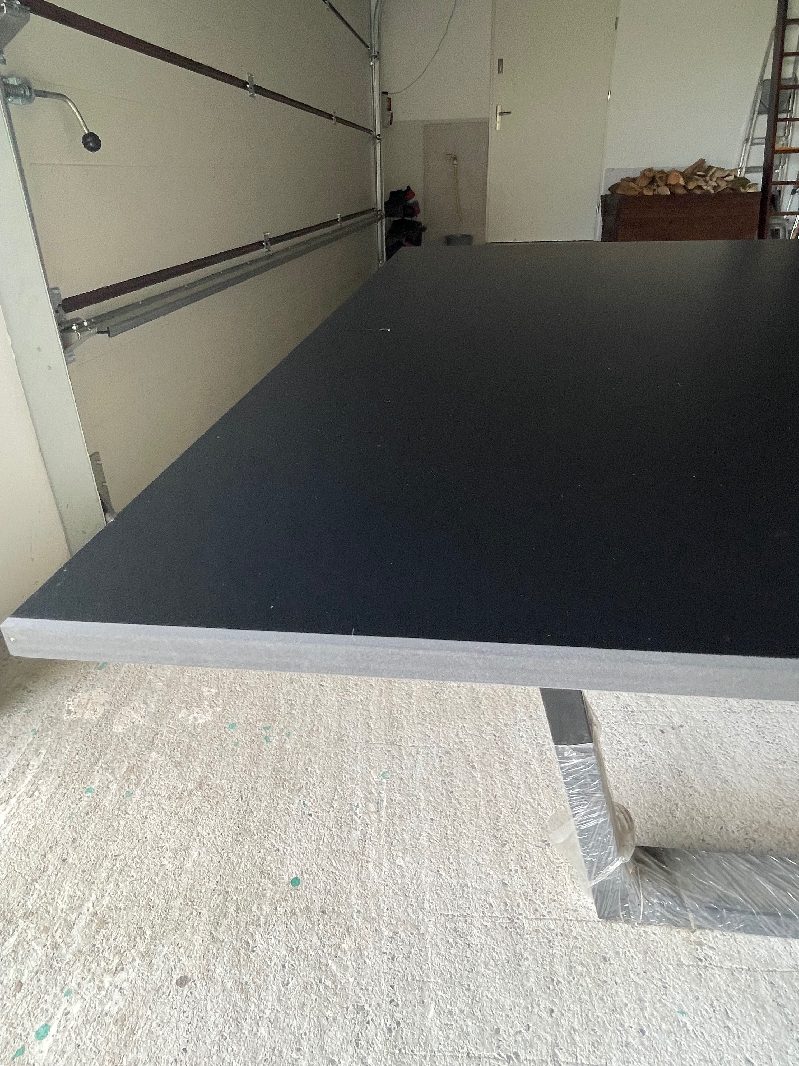 Stół ze spieku kwarcowego (12mm) 3m x 0,9m