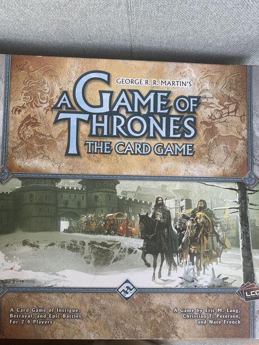 Game of thrones i dwa dodatki card Wolves of the north wildling horde