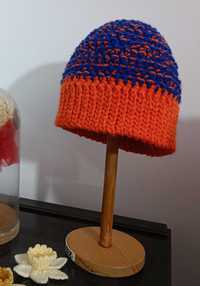 Gorro de adulto unissexo novo feito à mão em crochet