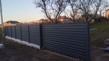Паркани Забори з профнастилу Ворота навіси під ключ  зварювальні робит