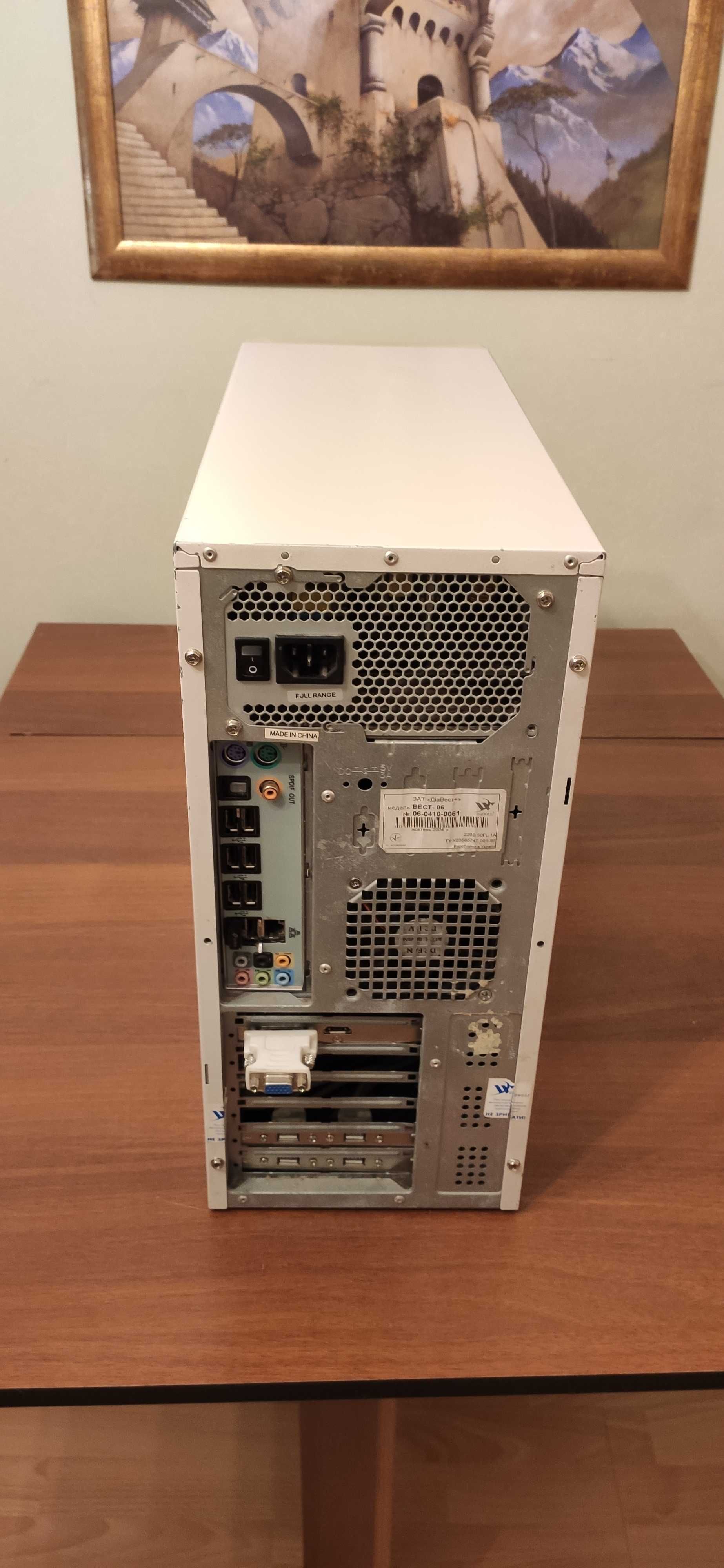 Класний комп'ютер для офісу і простих ігор Intel Core2Duo ЦІНА/ЯКІСТЬ!