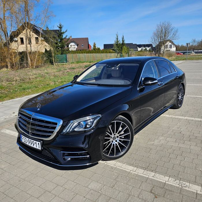 Mercedes-Benz Klasa S 560 4-MATIC FAKTURA VAT Long Facelift Wersja Designo Maybach