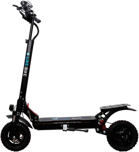 Електросамокат Like.Bike Solo Black
