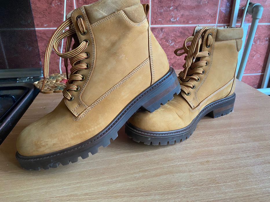 Zara  ботинки мужские