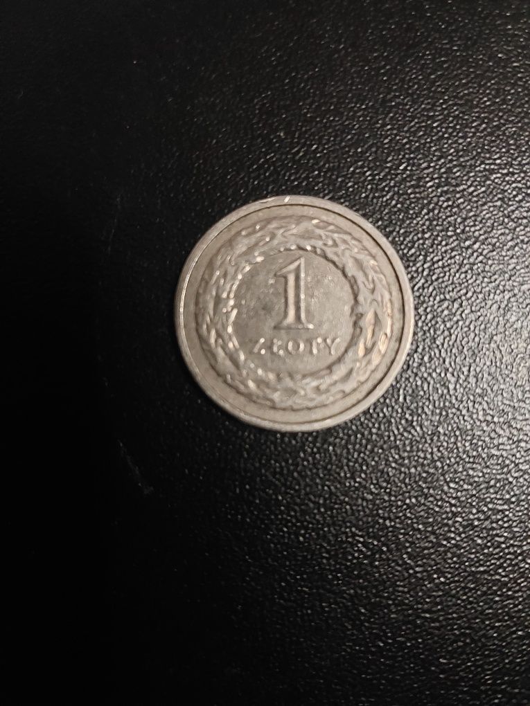 Moneta 1zł z 1990 roku