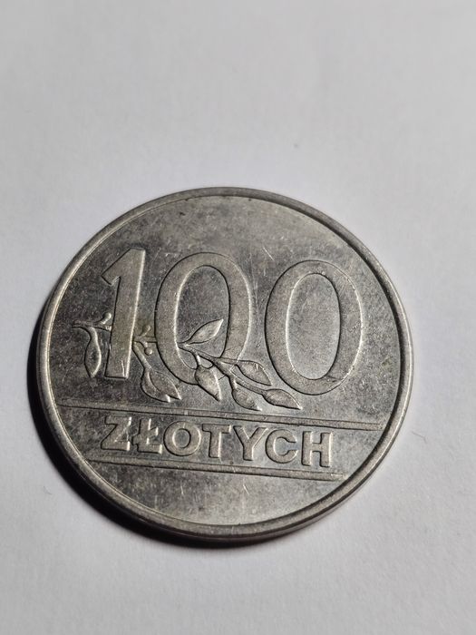 Moneta nr.54 nominał 100 zł rok 1990 za 10 zł