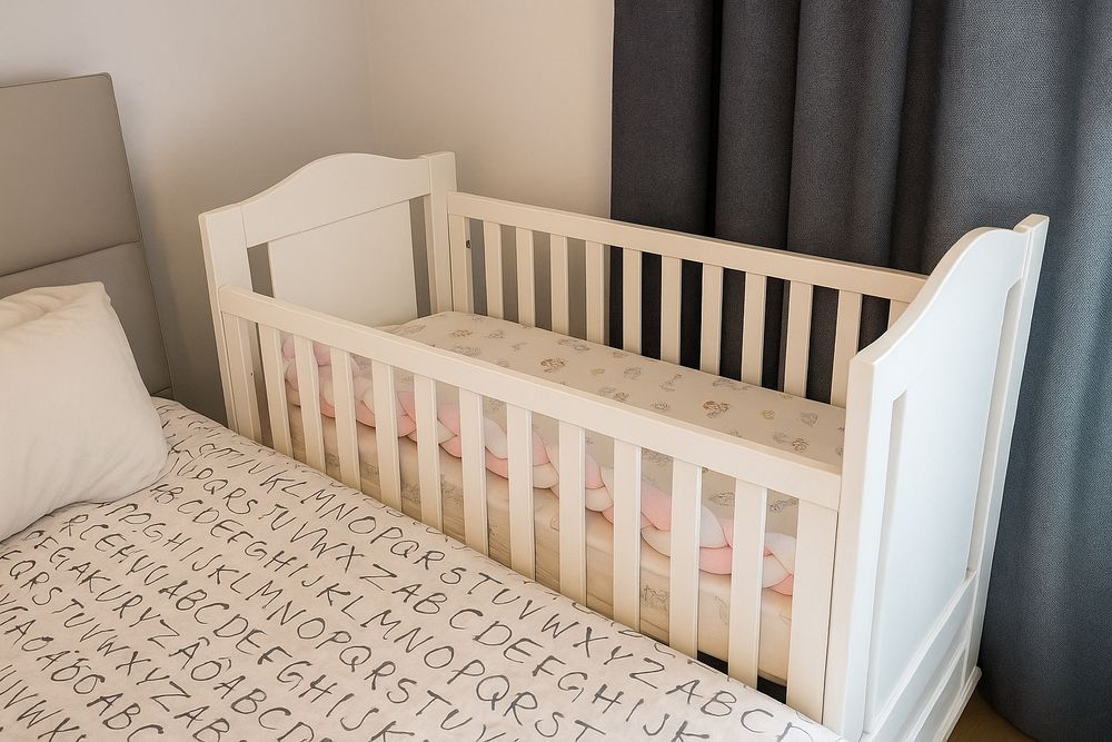 Berço bebê trama Next to me 120x60