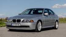 BMW Serii 5 E39 titansilber - wydech i shortshifter schmiedmann