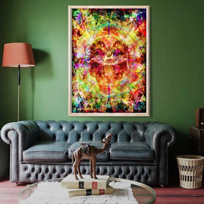 Plakat - 'Woods' Print 118x84cm (A0) - Dżuls Art
