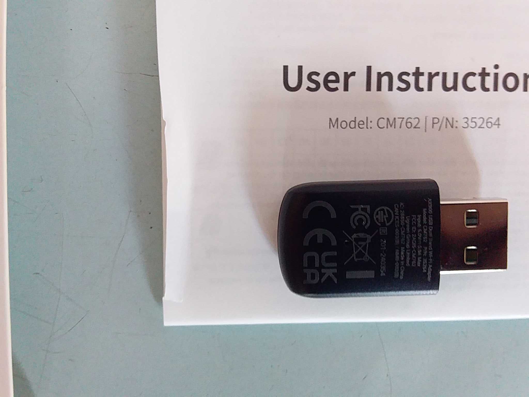 USB Wi-Fi адаптер для компьютера Ugreen AX900 WiFi6